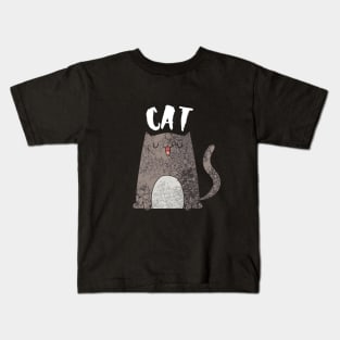 Cat Funny Shirts Kids T-Shirt